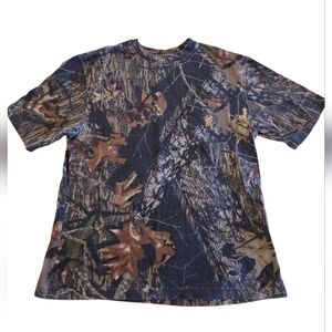 Browning Men's Mossy Oak Camo 100% Cotton Short Sleeve Tee Hunting Country